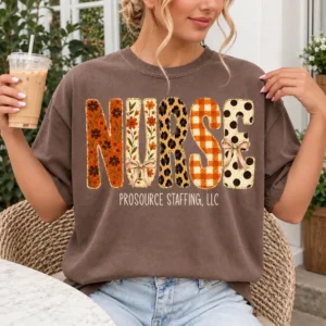 NURSE Floral Collection Apparel